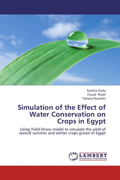 Produktbild: Simulation of the Effect of Water Conservation on Crops in Egypt