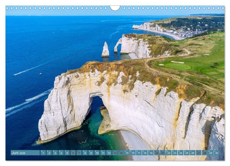 Produktbild: Normandie. Poesie in Frankreichs Norden (Wandkalender 2026 DIN A3 quer), CALVENDO Monatskalender