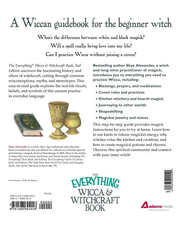 Produktbild: The Everything Wicca and Witchcraft Book
