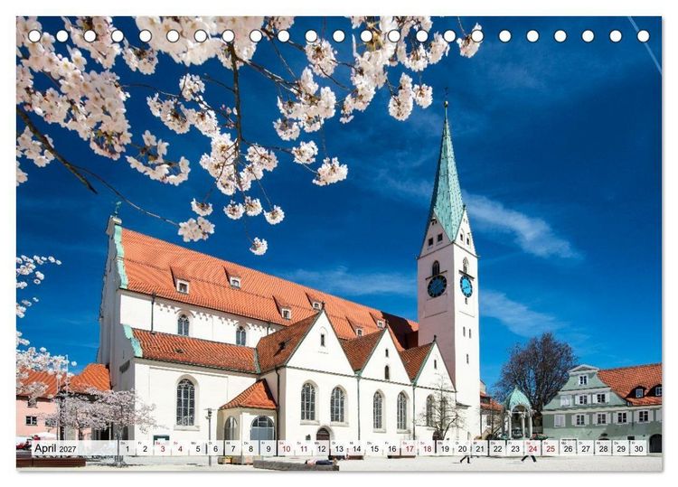 Produktbild: Traumhaftes Allg&auml;u (Tischkalender 2027 DIN A5 quer), CALVENDO Monatskalender