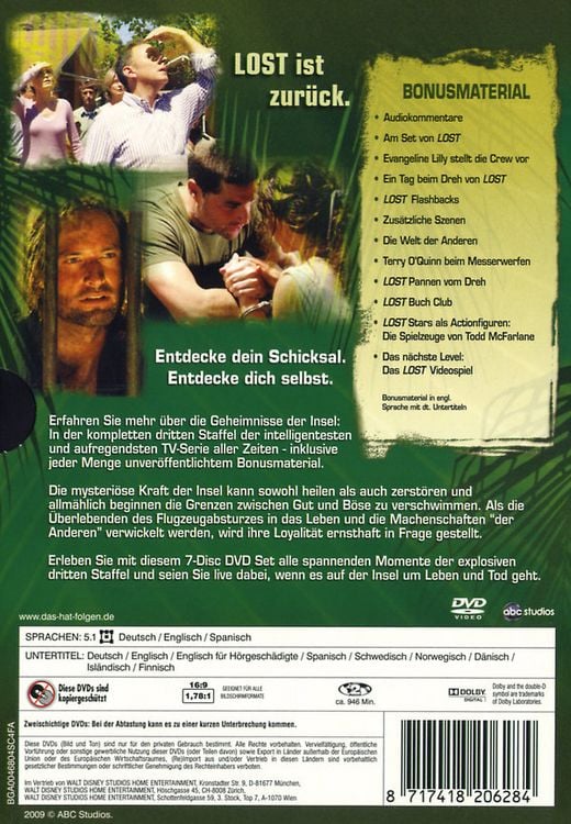 Produktbild: Lost - Staffel 3 [7 DVDs]