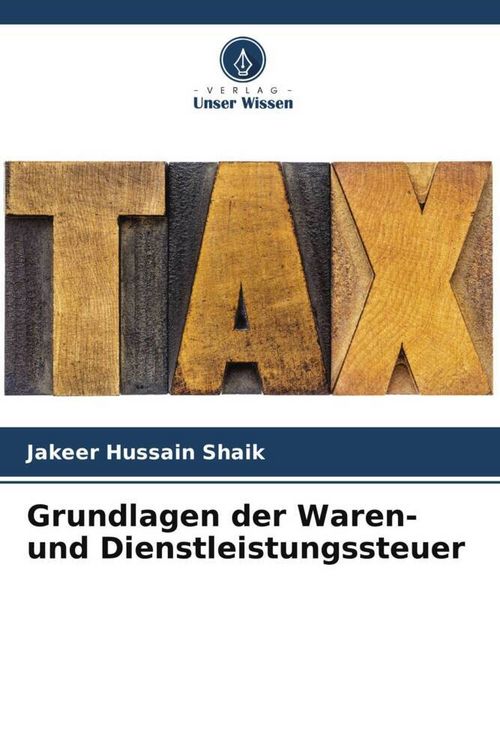 Produktbild: Grundlagen der Waren- und Dienstleistungssteuer