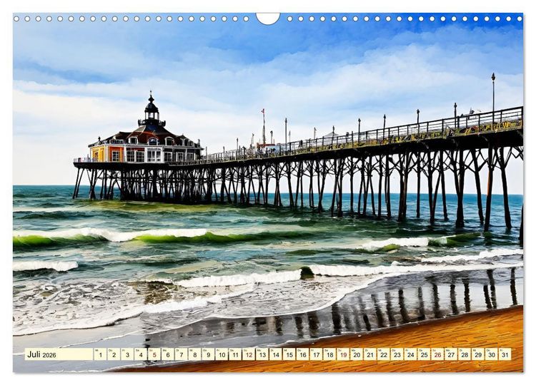 Produktbild: Zauberhafte Niederlande (Wandkalender 2026 DIN A3 quer), CALVENDO Monatskalender