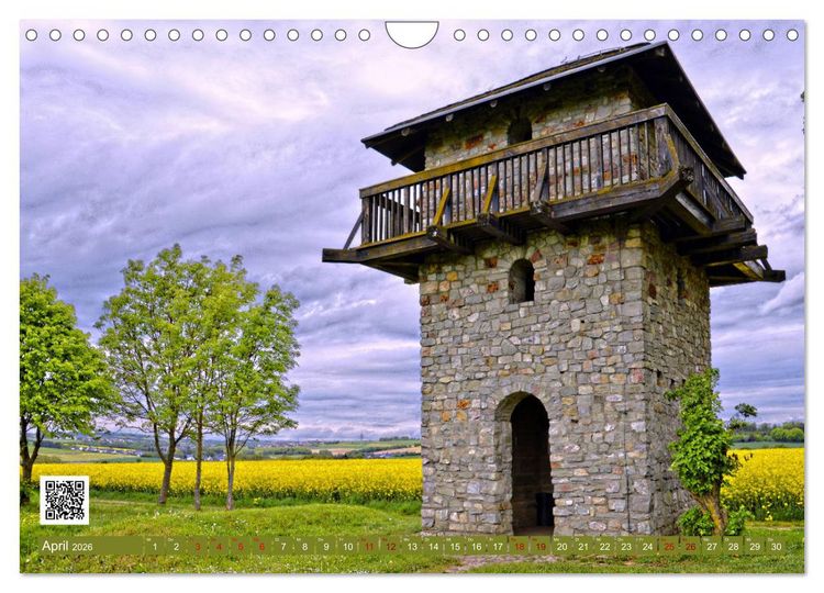Produktbild: Kirchberg Hunsr&uuml;ck Impressionen (Wandkalender 2026 DIN A4 quer), CALVENDO Monatskalender