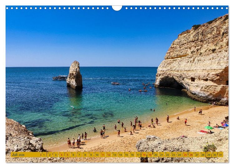 Produktbild: Algarve pur (Wandkalender 2026 DIN A3 quer), CALVENDO Monatskalender