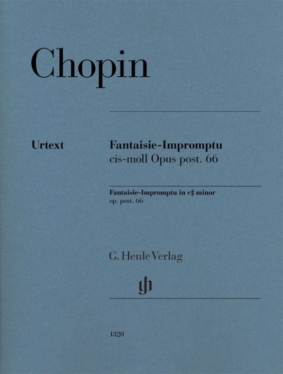 Produktbild: Fr&eacute;d&eacute;ric Chopin - Fantaisie-Impromptu cis-moll op. post. 66