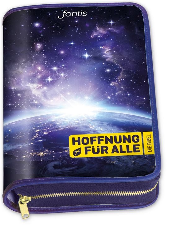 Produktbild: Hoffnung f&uuml;r alle. Die Bibel &ndash; Bibelh&uuml;lle "Blue Planet"