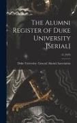 Produktbild: The Alumni Register of Duke University [serial]; 15 (1929)
