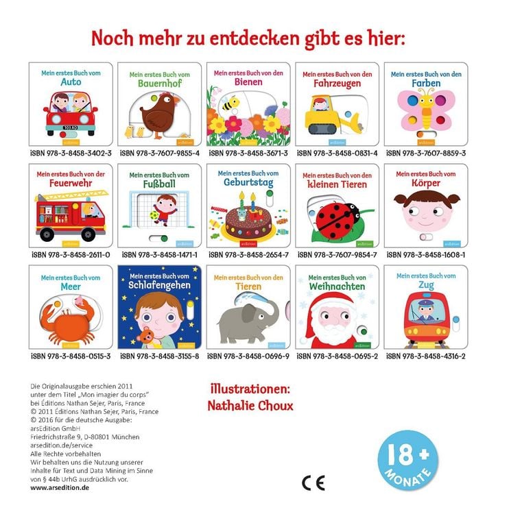 Produktbild: Mein erstes Buch vom K&ouml;rper