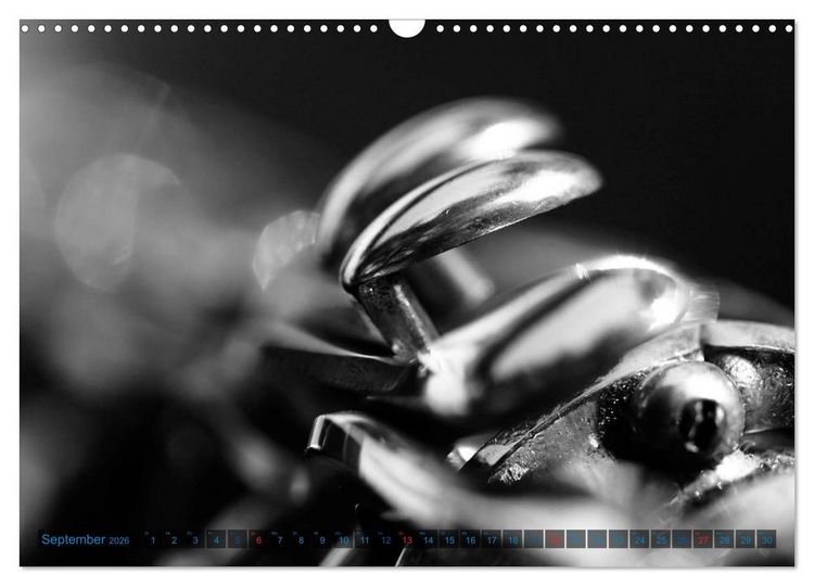 Produktbild: Klarinette - close up (Wandkalender 2026 DIN A3 quer), CALVENDO Monatskalender