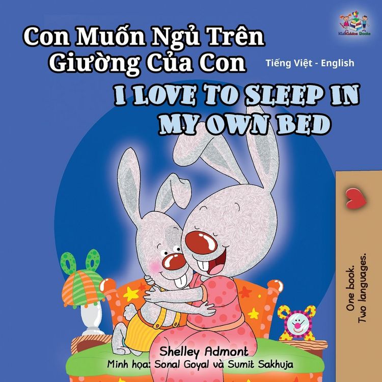 Produktbild: I Love to Sleep in My Own Bed (Vietnamese English Bilingual Book for Kids)
