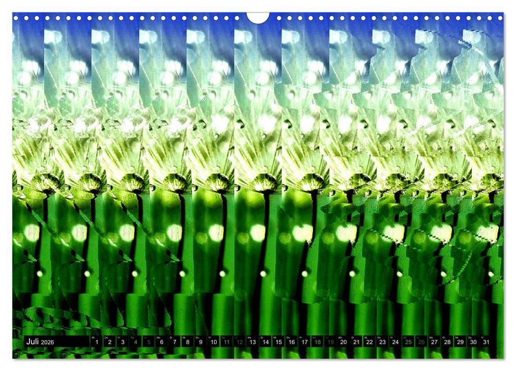 Produktbild: Magische Bilder - Stereogramme und 3D-Illusionen (Wandkalender 2026 DIN A3 quer), CALVENDO Monatskalender