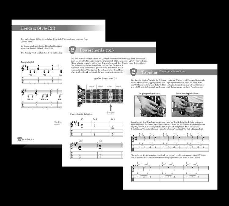 Produktbild: Gitarre Komplett - Das Handbuch f&uuml;r Konzert- und E-Gitarre