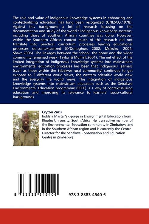 Produktbild: Integrating Indigenous Knowledge Systems in Environmental Education