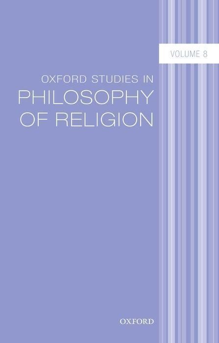 Produktbild: Oxford Studies in Philosophy of Religion Volume 8