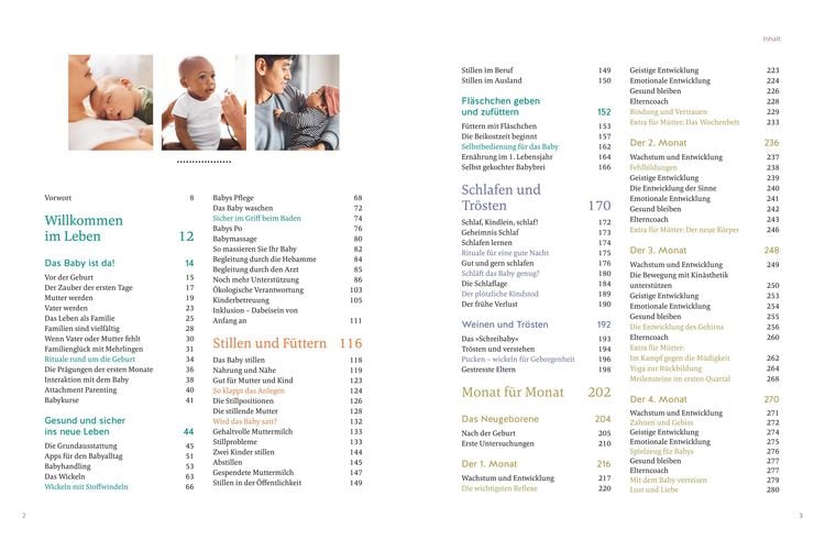 Produktbild: Das gro&szlig;e Buch f&uuml;r Babys erstes Jahr
