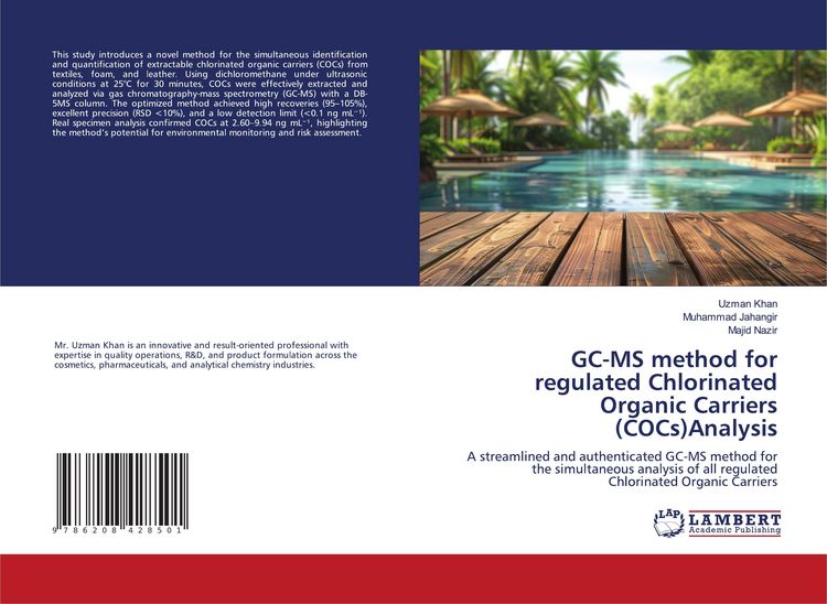 Produktbild: GC-MS method for regulated Chlorinated Organic Carriers (COCs)Analysis