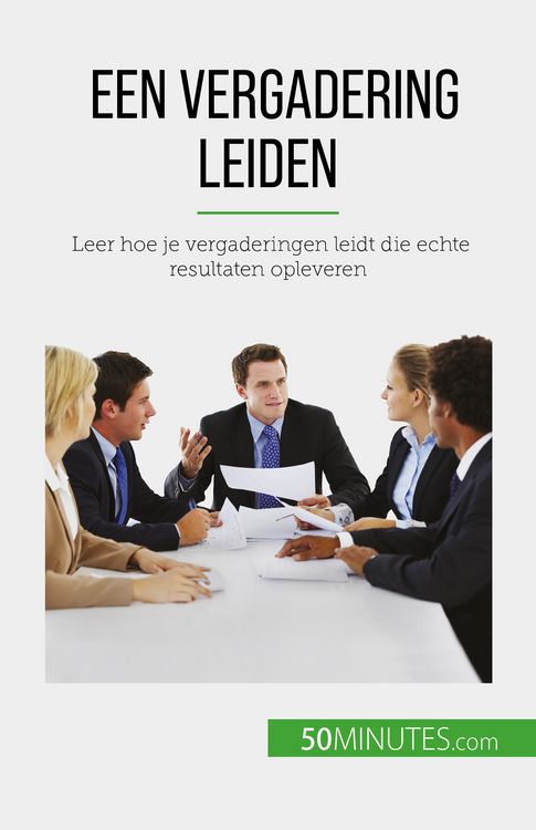 Produktbild: Een vergadering leiden