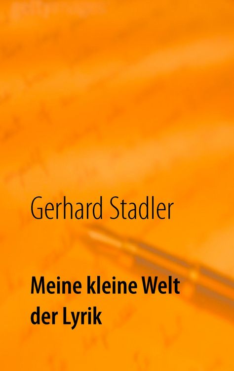 Produktbild: Meine kleine Welt der Lyrik