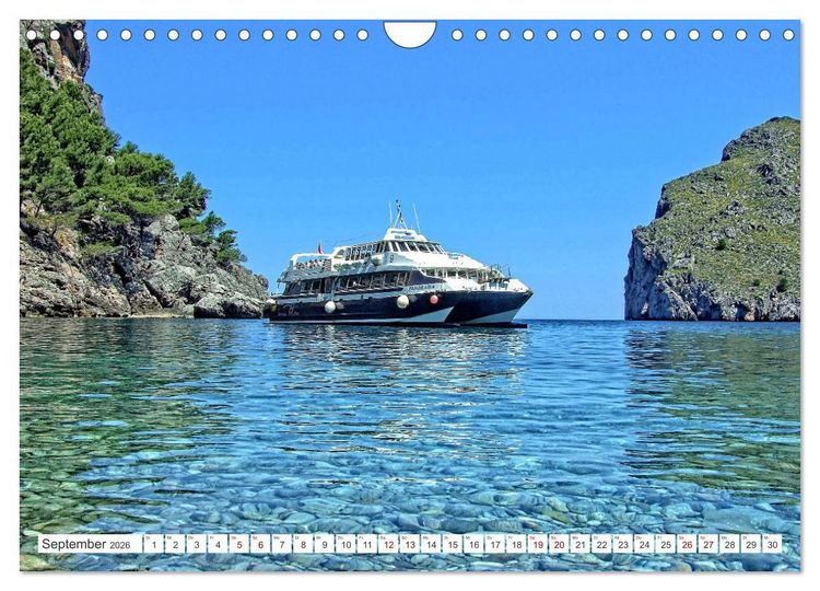 Produktbild: Endlich Sommerpause - Ein ganzer Juni in Mallorcas Port de S&oacute;ller (Wandkalender 2026 DIN A4 quer), CALVENDO Monatskalender