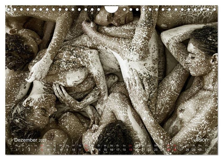 Produktbild: FARBSPIELE - Akt im Feuerwerk der Farben (Wandkalender 2027 DIN A4 quer), CALVENDO Monatskalender