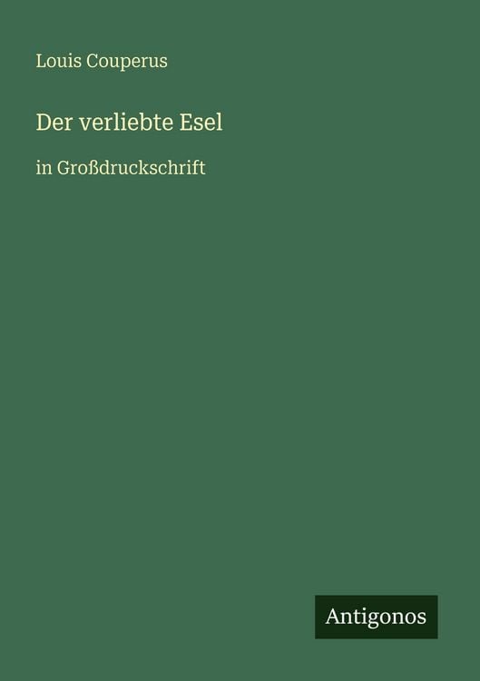 Produktbild: Der verliebte Esel