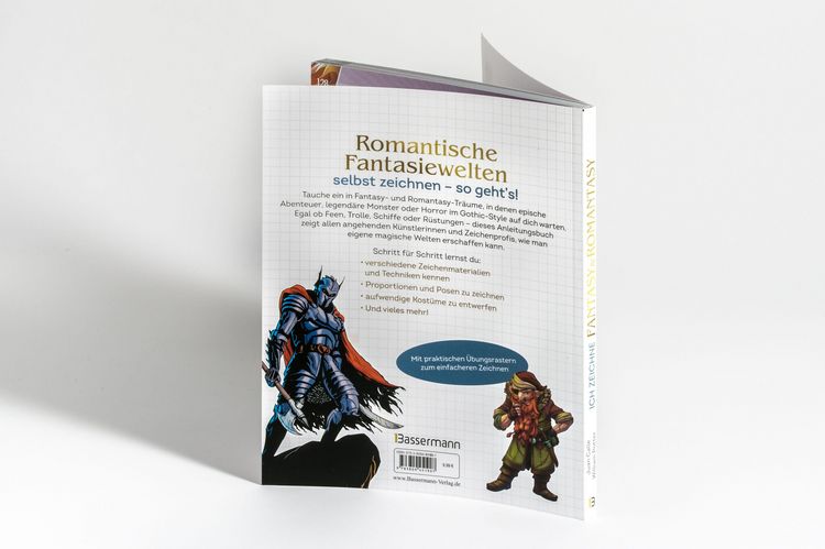 Produktbild: Ich zeichne Fantasy & Romantasy - Techniken, Charaktere und Effekte