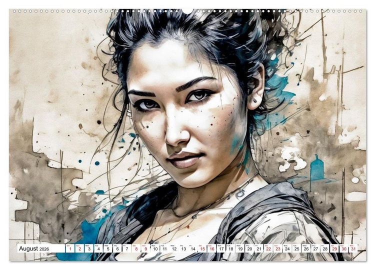 Produktbild: Bella Unveiled - Twelve moments of charm and spirit (Wall Calendar 2026 DIN A2 landscape), CALVENDO 12 Month Wall Calendar