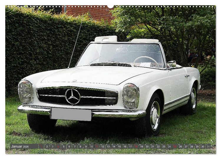 Produktbild: Mercedes Benz - Edle Sch&auml;tzchen (hochwertiger Premium Wandkalender 2026 DIN A2 quer), Kunstdruck in Hochglanz