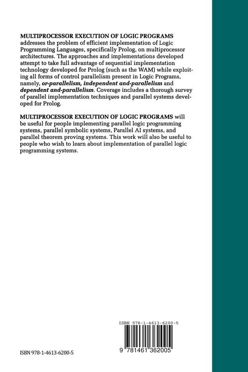 Produktbild: Multiprocessor Execution of Logic Programs