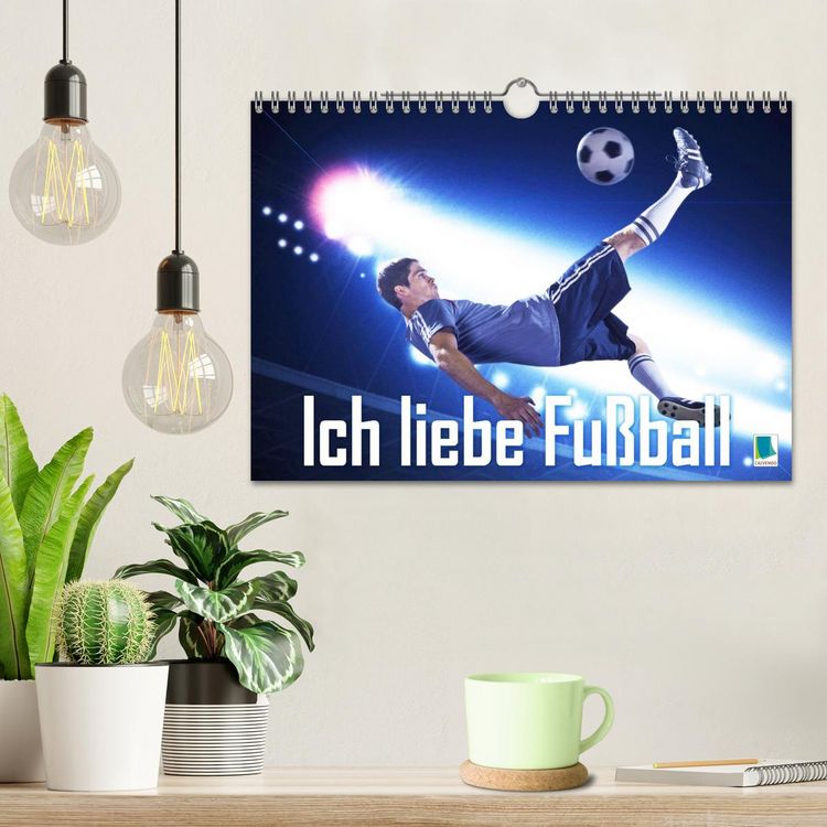 Produktbild: Ich liebe Fu&szlig;ball (Wandkalender 2027 DIN A4 quer), CALVENDO Monatskalender