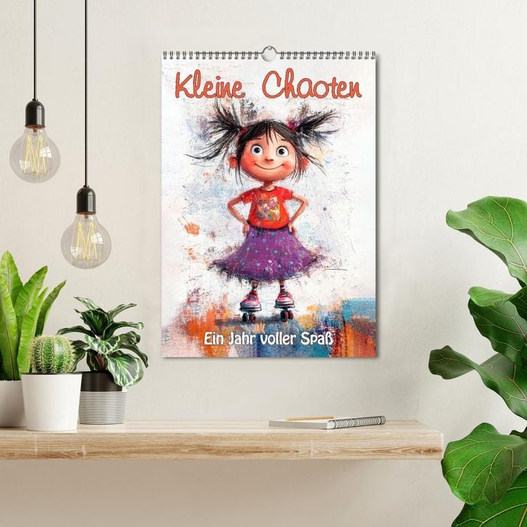 Produktbild: Kleine Chaoten (Wandkalender 2026 DIN A3 hoch), CALVENDO Monatskalender
