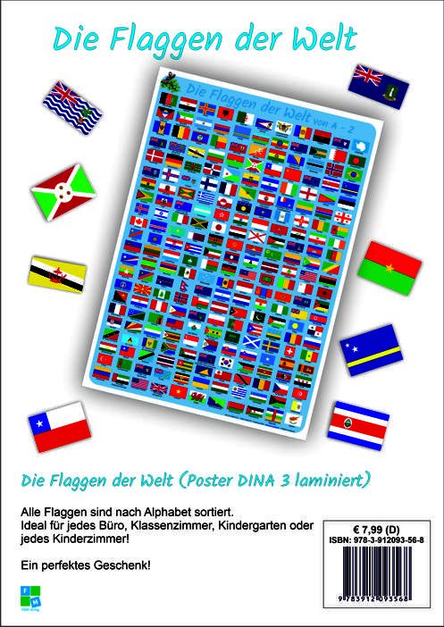 Produktbild: Die Flaggen der Welt von A-Z
