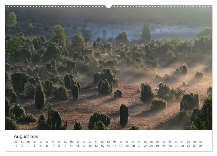 Produktbild: Deutschlands Landschaften 2026 &ndash; Von der K&uuml;ste bis zu den Alpen (Wandkalender 2026 DIN A2 quer), CALVENDO Monatskalender