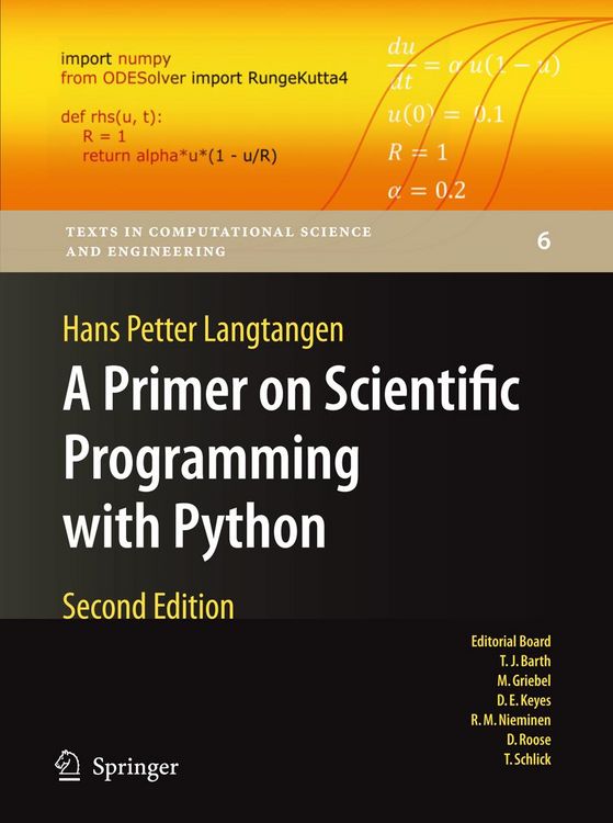 Produktbild: A Primer on Scientific Programming with Python
