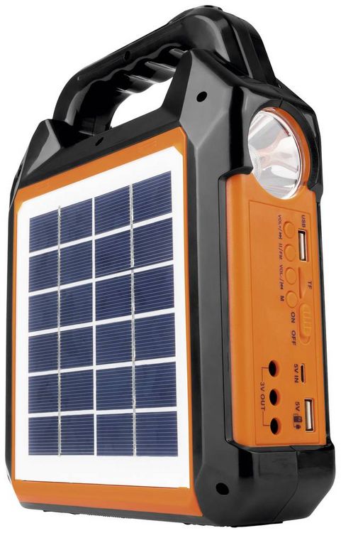 Produktbild: Easymaxx Security Solar-Generator EP-0188 9470 Solar-Powerbank 18W 4500 mAh