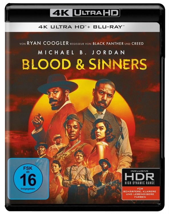 Produktbild: Blood & Sinners (4K Ultra HD) (+ Blu-ray)