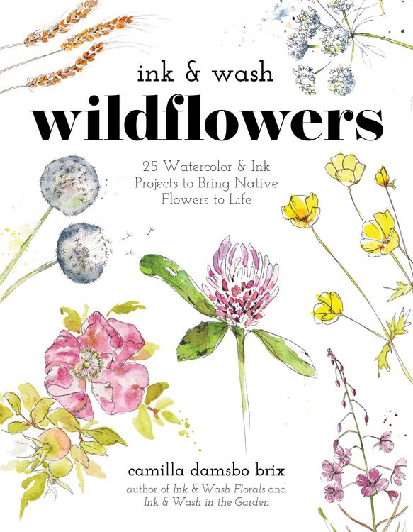 Produktbild: Ink & Wash Wildflowers