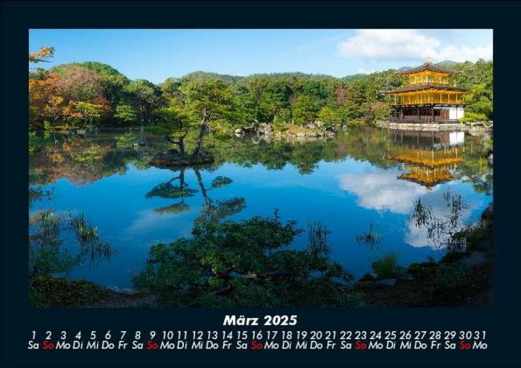 Produktbild: Tempel 2025 Fotokalender DIN A5