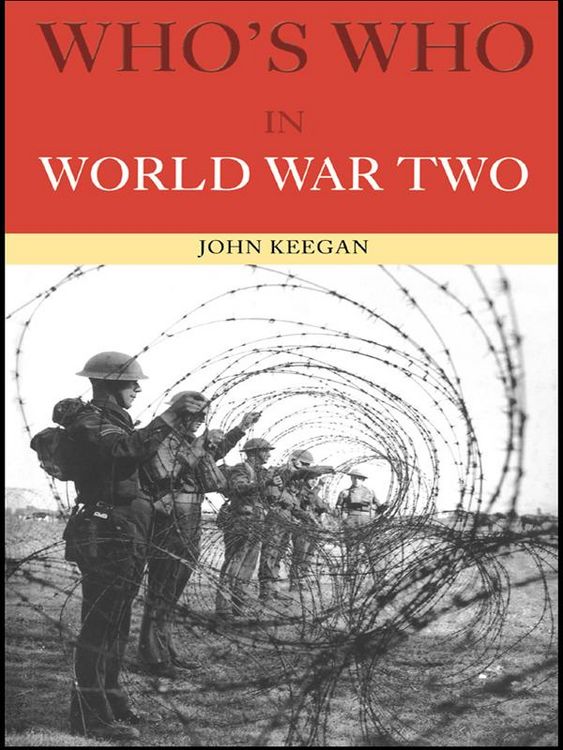 Produktbild: Who's Who in World War II