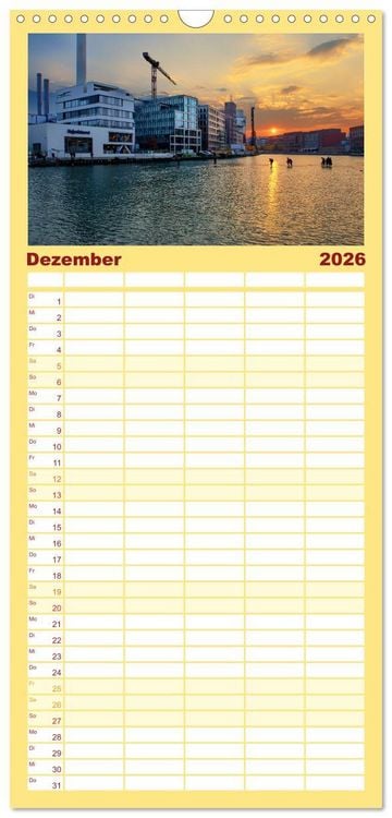 Produktbild: Familienplaner 2026 - Abenteuer M&uuml;nster - Echt jovel! mit 5 Spalten (Wandkalender, 21 x 45 cm) CALVENDO