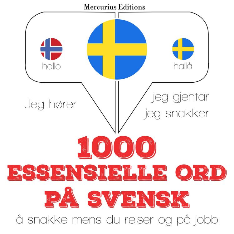 Produktbild: 1000 essensielle ord p&aring; svensk