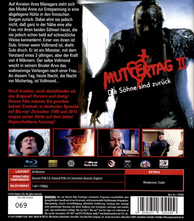 Produktbild: MUTTERTAG 2 - Die S&ouml;hne sind zur&uuml;ck - COVER B