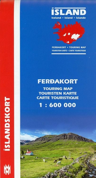 Produktbild: Island Touring Map 1 : 600 000. Ferdakort