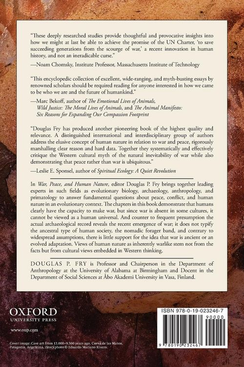 Produktbild: War, Peace, and Human Nature