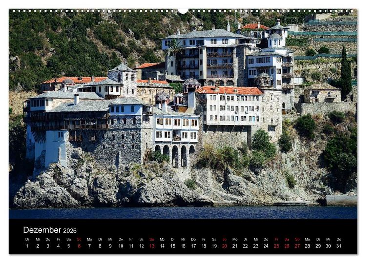 Produktbild: Chalkidiki: Kassandra, Sithonia, Athos (hochwertiger Premium Wandkalender 2026 DIN A2 quer), Kunstdruck in Hochglanz