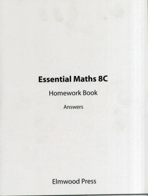 Produktbild: Essential Maths 8C Homework Answers