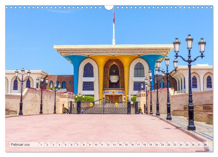 Produktbild: Oman - Historische Perle des Orients (Wandkalender 2026 DIN A3 quer), CALVENDO Monatskalender