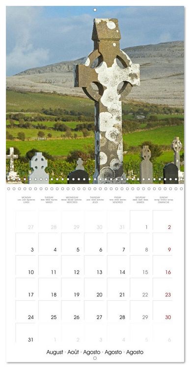 Produktbild: Celtic Crosses in Ireland (Wall Calendar 2026 12 &times; 12 Inch) CALVENDO 12 Month Wall Calendar