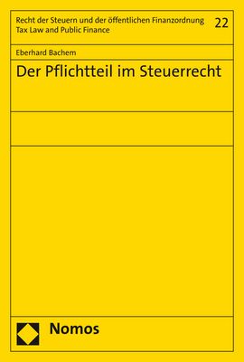 Produktbild: Der Pflichtteil im Steuerrecht